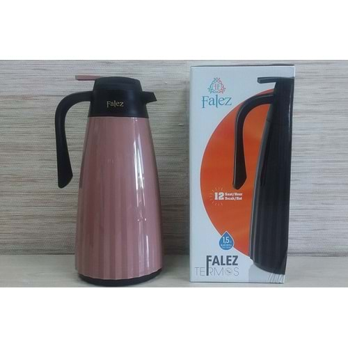 FALEZ TMS 1004 ROSE ÇAY TERMOSU 1.5 LT *12*