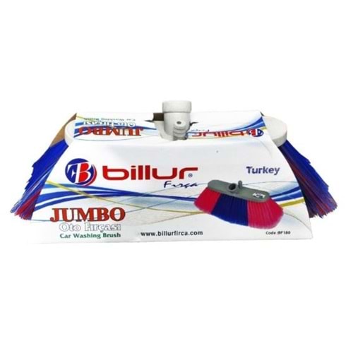 BİLLUR BF180 JUMBO KUTULU OTO FIRÇASI *24*