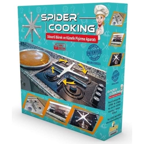 SPIDER COOKING DÖNERLİ BÖREK-KÜNEFE PİŞİRME APARATI *1*