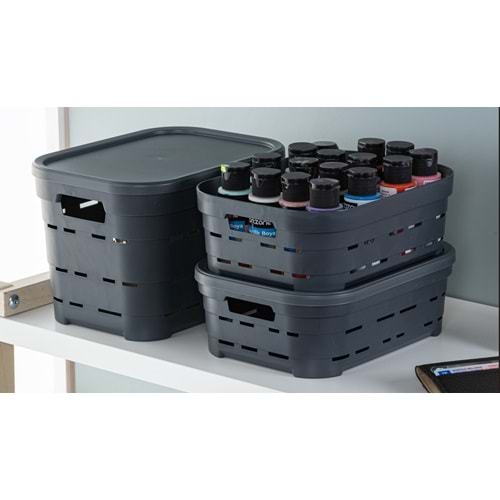 SOFTCHEFF 00639 PİRAMİT BOX KAPAKLI 5 LT *24