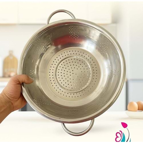 LALE İTHALAT 34N 24 CM METAL KULPLU SÜZGEÇ *100*