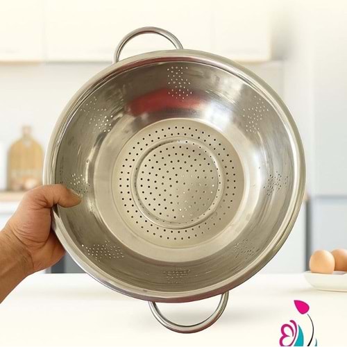 LALE İTHALAT 34O 26 CM METAL KULPLU SÜZGEÇ *100*