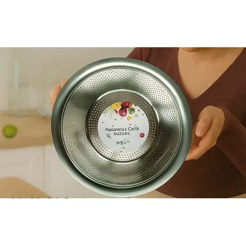 LALE İTHALAT 34Q 20 CM METAL SÜZGEÇ *100*