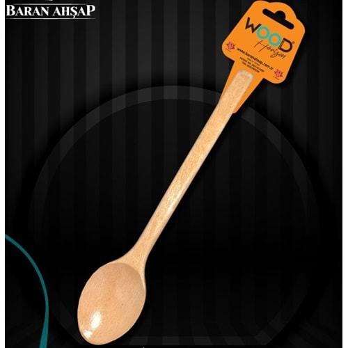BARAN AHŞAP 3728 WH 32 CM CİLALI KEPÇE *90*