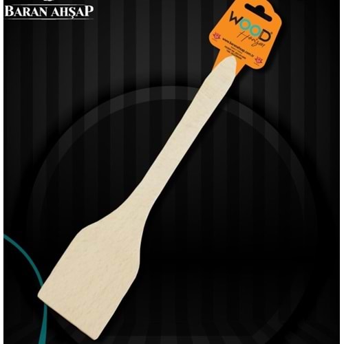 BARAN AHŞAP 3745 WH LÜX SPATULA *200*