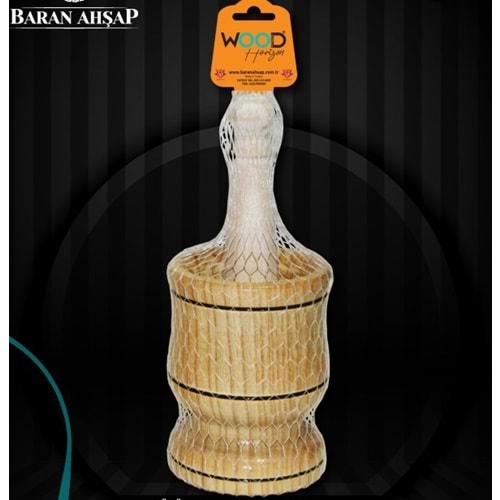 BARAN AHŞAP 3761 WH 10. NO BÜYÜK HAVAN *50*