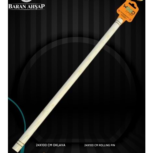 BARAN AHŞAP 3809 24X100 CM OKLAVA *100*