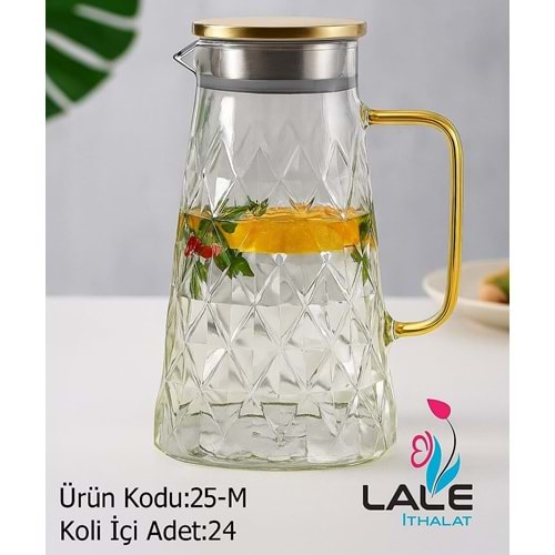LALE İTHALAT 25M CAM SÜRAHİ *24*