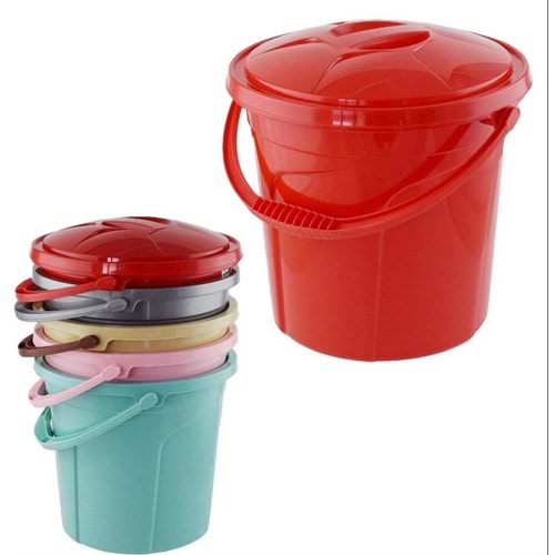 EVPLAS 503 20 LT KAPAKLI SU KOVASI RENKLİ *12*