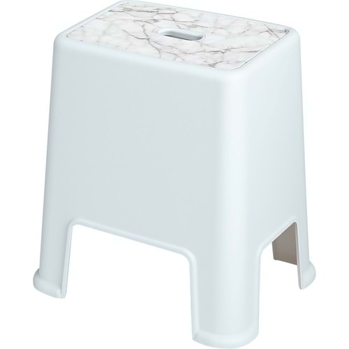 ÇERİSAN 827 LÜX BYK DESENLİ KAYMAZ BANYO TABURESİ