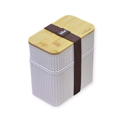 URVE 3511 ZEBRA BAMBU KAPAKLI 2 Lİ SAKLAMA *24*