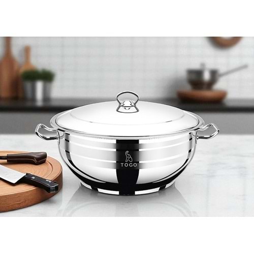 TOGO 5611 FLANŞ KULP BASIK TENCERE 34 CM *3*
