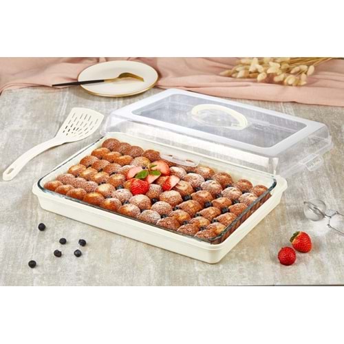 DEMPA DP-50 DİKDÖRTGEN PASTA BÖREK KABI *20*