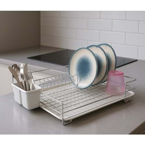 ECE METAL 40427 KROM KAPLAMA YONCA TEK KATLI TABAKLIK *8*