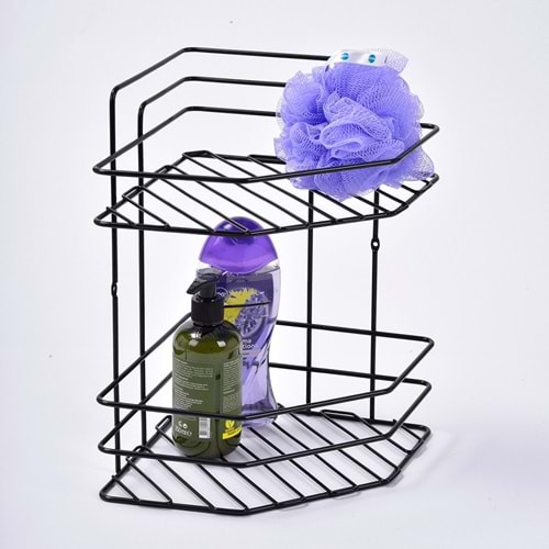 ECE METAL 40694 PLASTİK KAPLAMA 2 RAFLI KÖŞELİK *8*