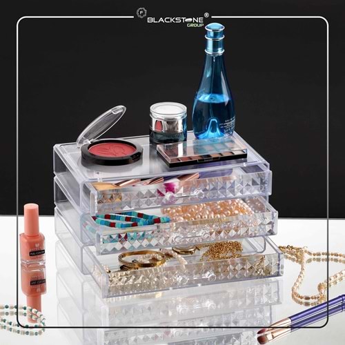 BLACKSTONE KRC022 DİAMOND 3 KATLI ÇEKMECE ORGANİZER *12*