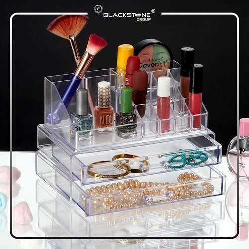 BLACKSTONE KRC290 2 KATLI ÇEKMECELİ KLASİK ORGANİZER *12*