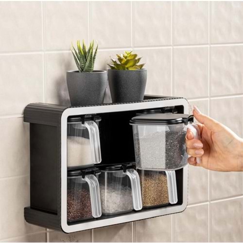 FOLY LİFE BNM9172 6 LI BLOCK BAHARATLIK SET *12*