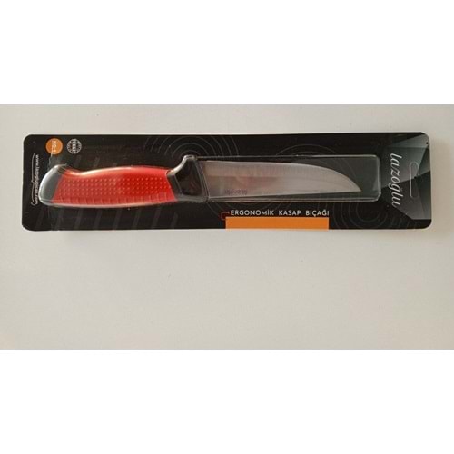 LAZOĞLU ÇİFT RENKLİ KASAP BIÇAĞI NO 1