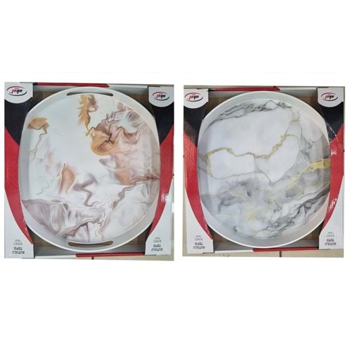 AKEL 505 ORTA YUVARLAK KUTULU TEPSİ *20*