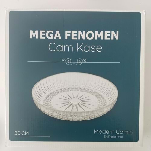 SİHİRLİ HOME 30 CM MEGA FENOMEN CAM KASE *8*