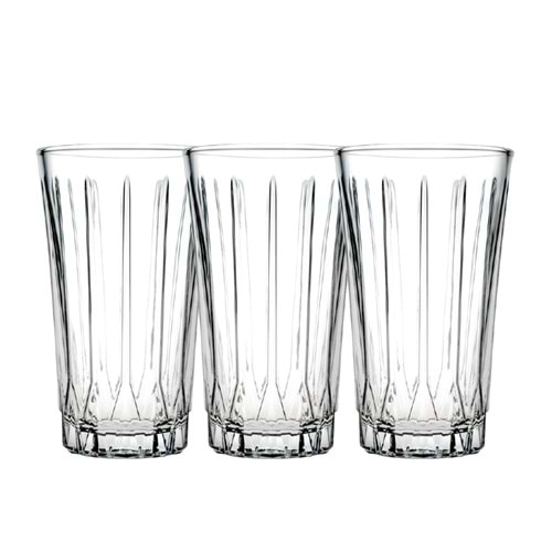 QLÜX NESSIE ÜÇLÜ CAM BARDAK *6*