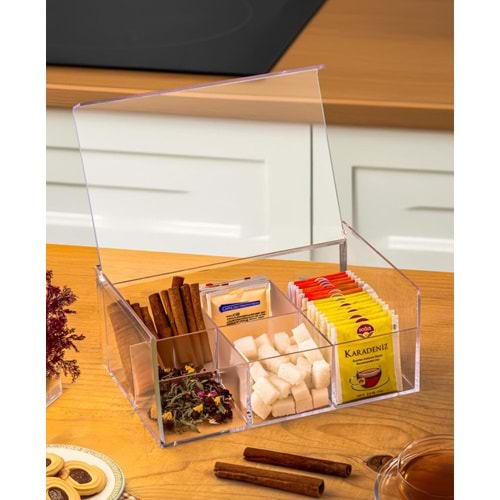 BLACKSTONE KRC650 BÖLMELİ ÇAY KUTUSU *24*