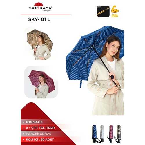 SARIKAYA SKY01L ŞEMSİYE *60*
