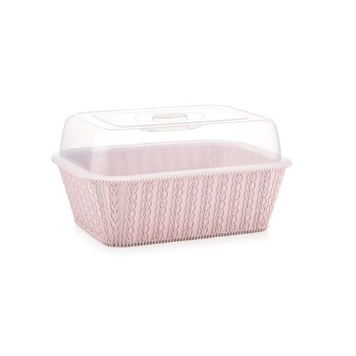 ALYA PLASTİK ALY342 ÖRGÜ KAPAKLI SEPET *48*