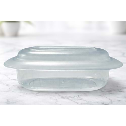 DÜNYA PLASTİK 30301 KAHVALTILIK KAPAKLI TABAK *12*