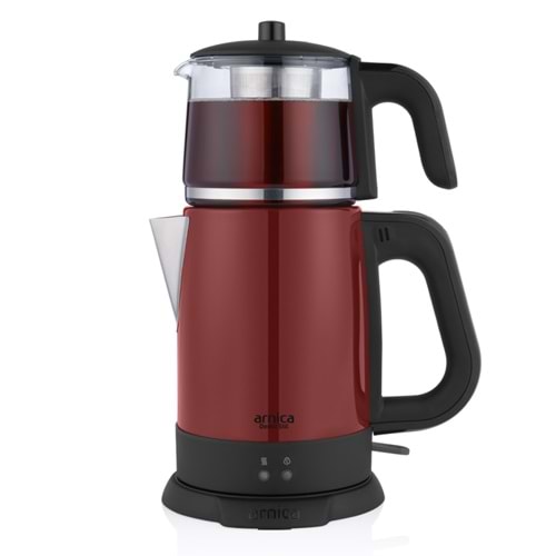 ARNİCA DEMLİ STİL ÇAYCI KIRMIZI 33204