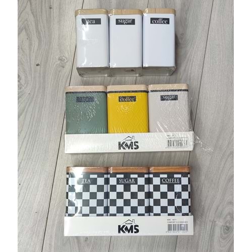 CAN 3 LÜ METAL SAKLAMA *8*