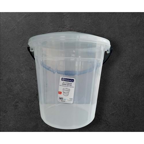 MERDEM MRD264 27 LT PETEK SU KOVASI ŞEFFAF POŞETLİ *15*