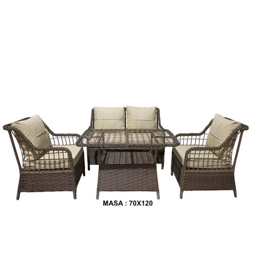 SAĞLAM 0013 LEO 2'Lİ OTURMA GRUBU