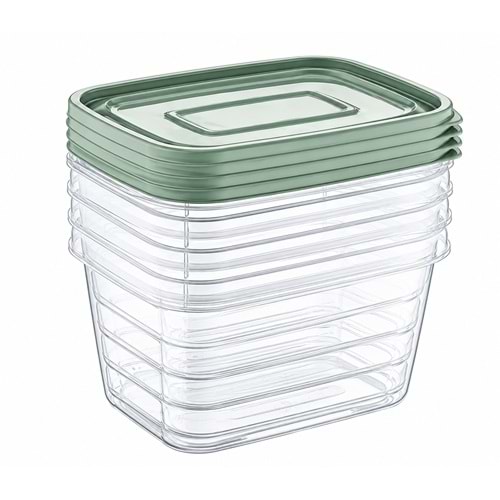 SOFTCHEF 00933 GLORIA DİK. 4 LÜ SAKLAMA SET (4X1.9LT) *24