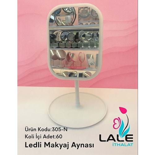 LALE İTHALAT 305N KARE LEDLİ AYNA*60