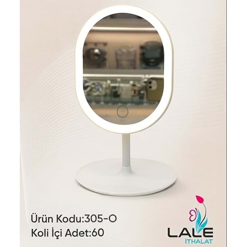 LALE İTHALAT 305O LEDLİ OVAL AYNA*60*