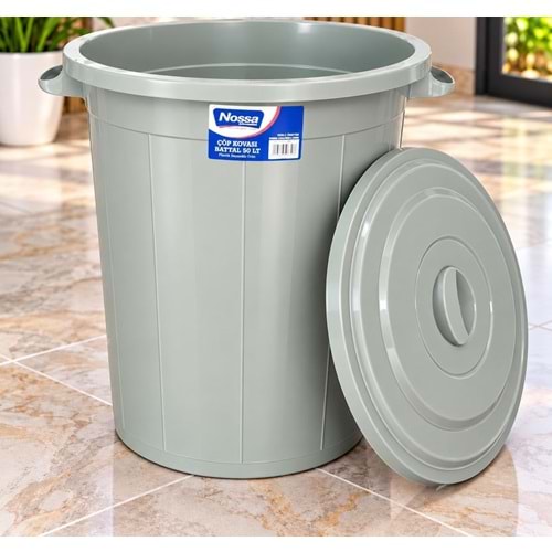 NOSSA CKH 1150 50 LT GRİ KOVA