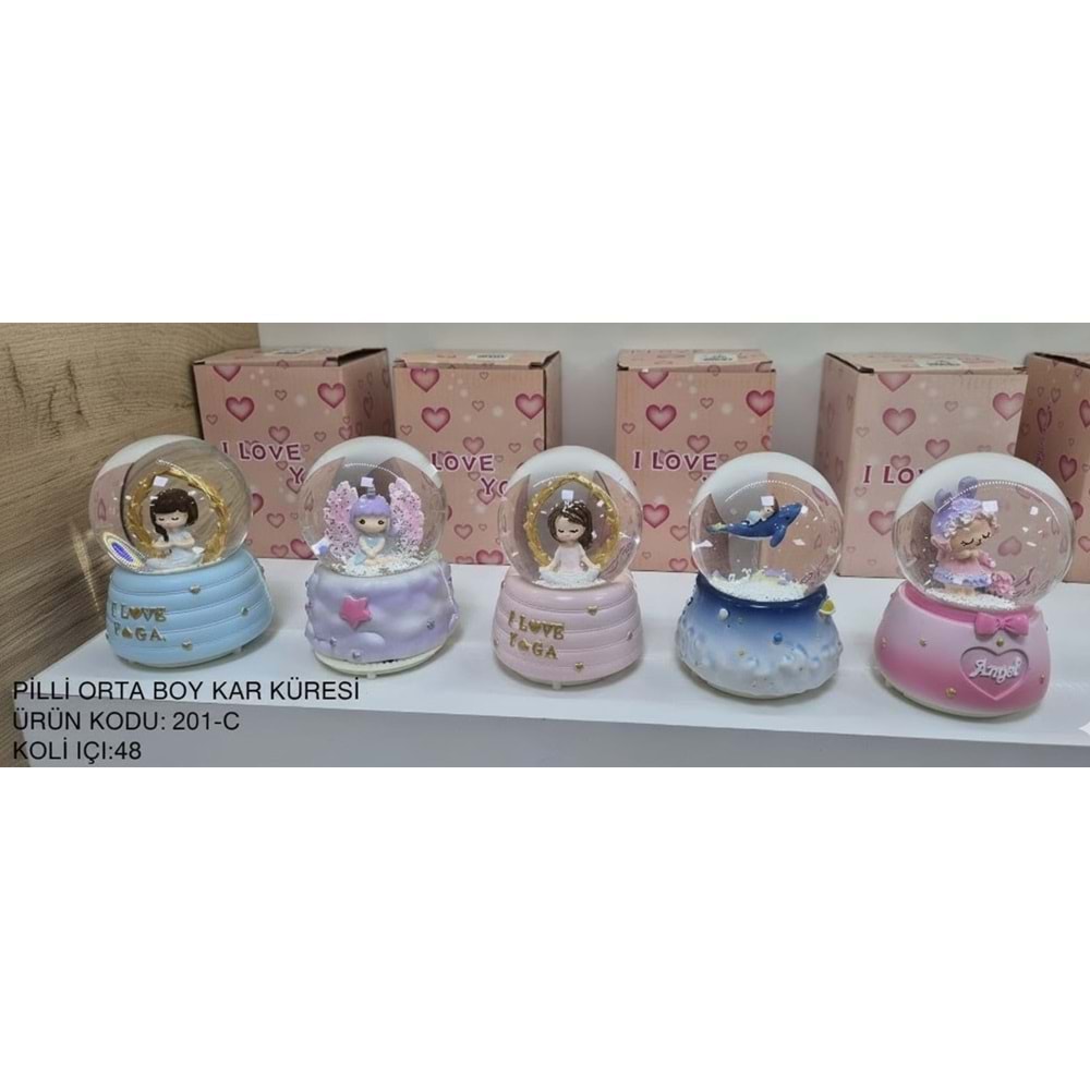 LALE İTHALAT 201C PİLLİ ORTA CAM KÜRE *48*