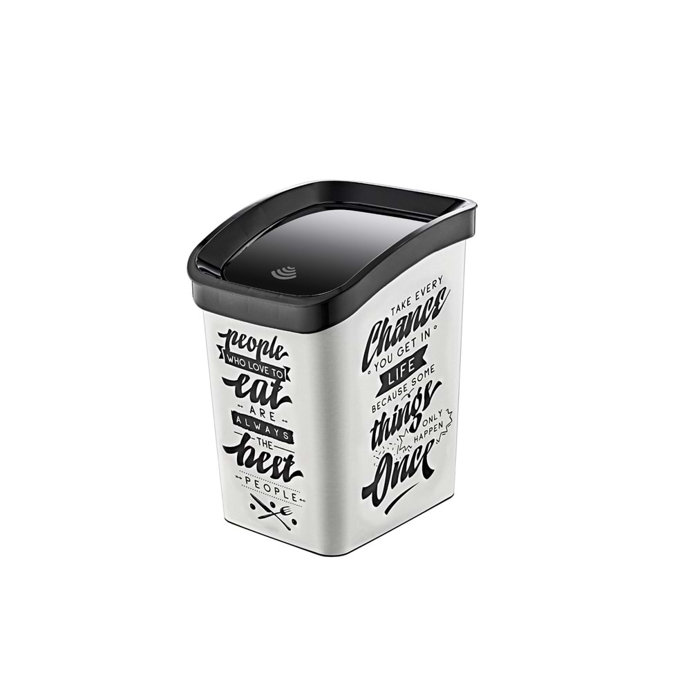 ÖZER D081 SMART NO 1 KLİK DESENLİ ÇÖP KOVASI *24*