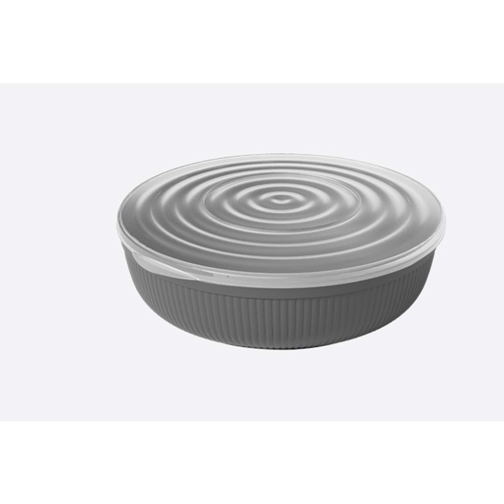 DÜNYA PLASTİK 10711 3200 ML KAPAKLI LİNE CHEF KASE *18*