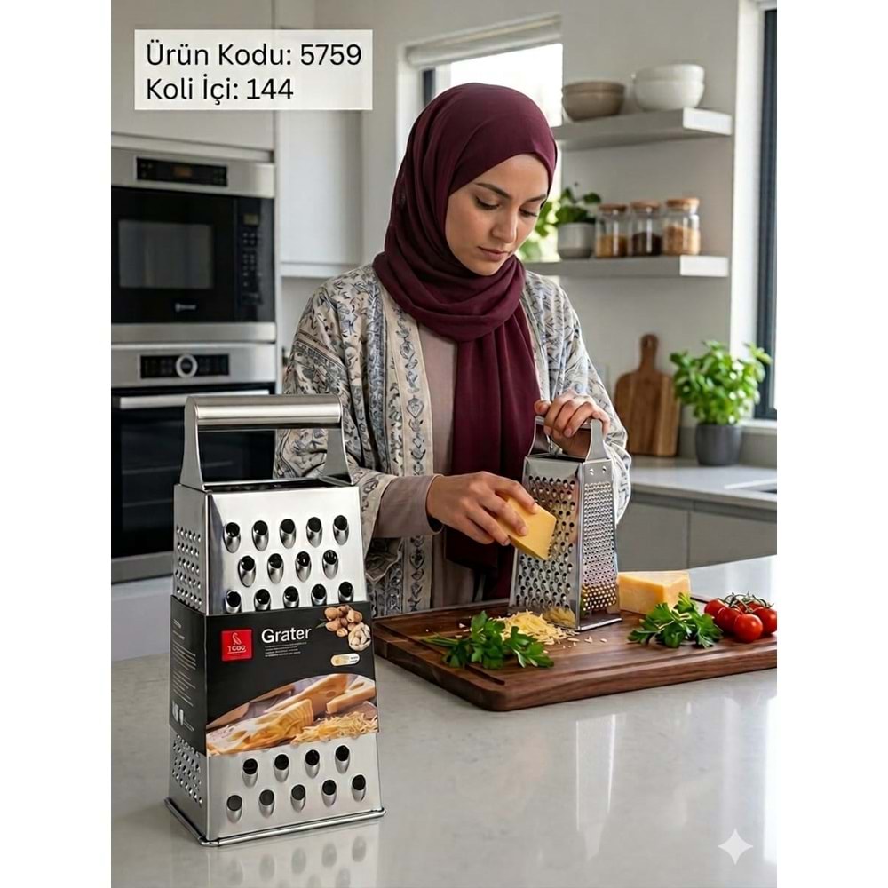 LALE İTHALAT 5759 METAL DÖRTGEN RENDE *144*