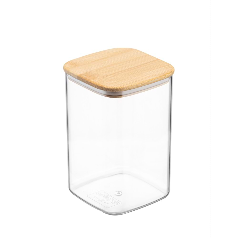 SOFTCHEF 00422 EXCLUSİVE KARE ERZAK KABI 1400 ML *24*