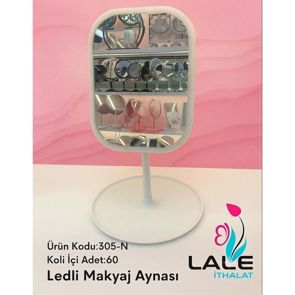 LALE İTHALAT 305N KARE LEDLİ AYNA*60