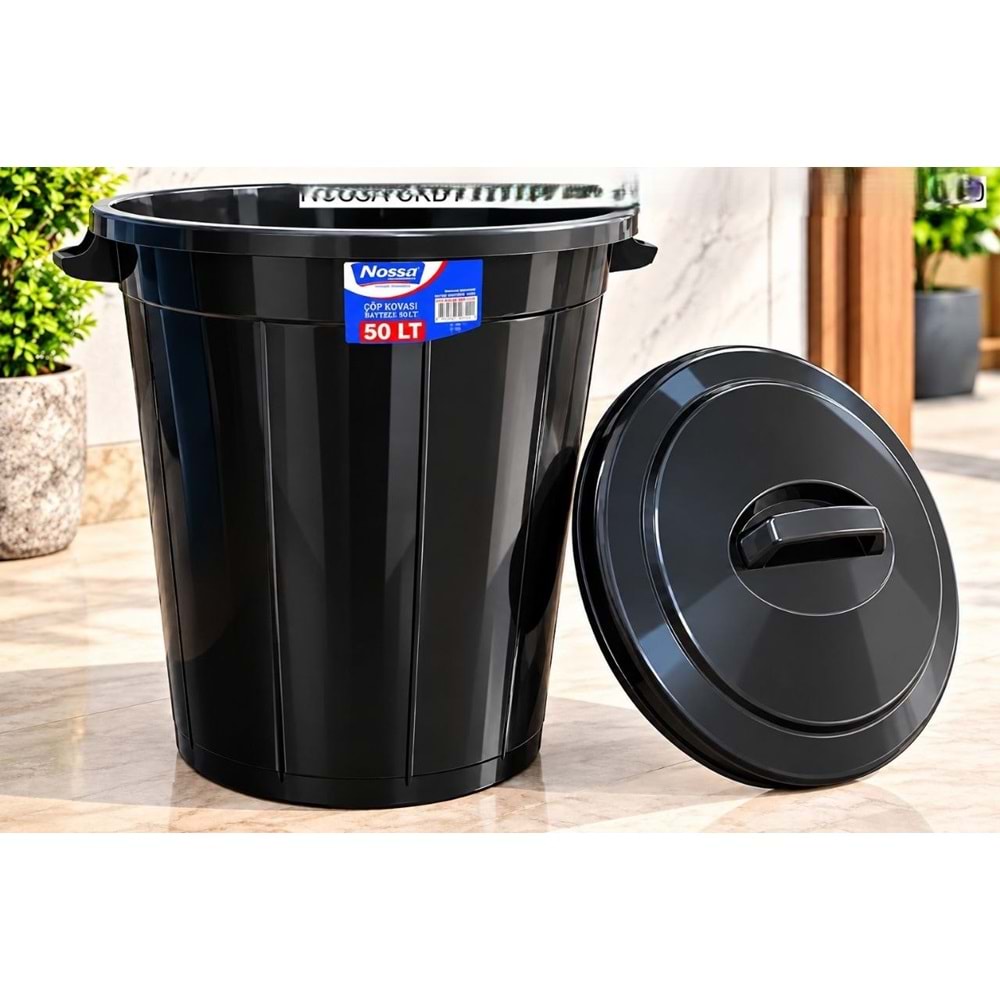 NOSSA CKB 1150 50 LT ANTRASİT KOVA