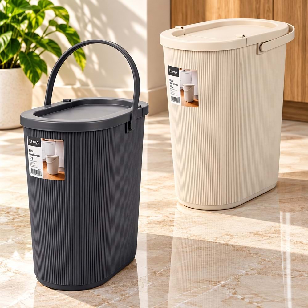 LOVA LV328 SHELL SMART ÇÖP KOVASI 24 LT *6*